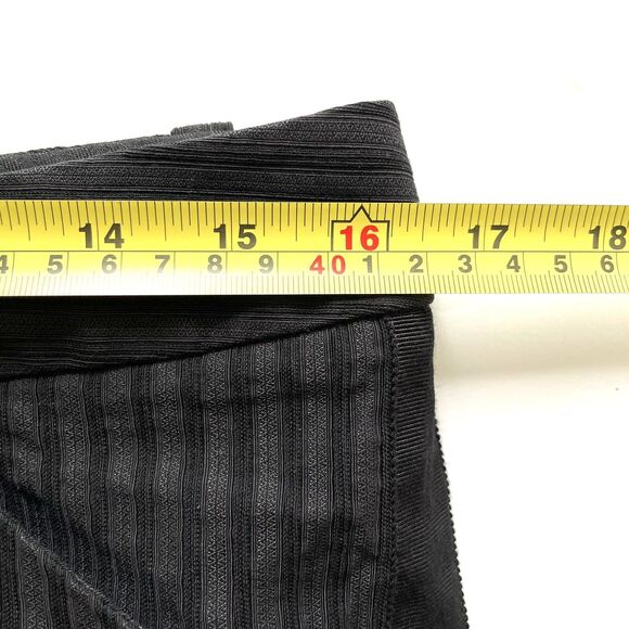 3.1 Phillip Lim Women’s Black Textured Striped Pants Straight Leg - Picture 6 of 11